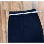 'S Max Mara Wool Mini Skirt Blue 100% Virgin Wool Size 10/42 Italy Photo 4