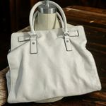 Michael Kors Large Clay Color Hamilton Satchel Tote Bag Padlock Shoulder Strap Photo 1