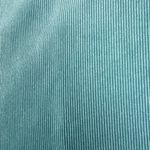 Alfred Dunner Sz 14 Short Classic Fit Pistachio Teal Blue Corduroy Pull On Pants Photo 2