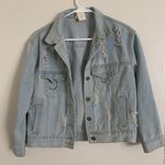 SheIn Distressed Denim Jacket Photo 0