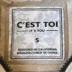 c'est toi C’EST TOI hoodie jacket size small. Photo 2