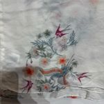 H&M White Floral Scarf Photo 5