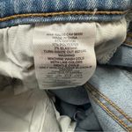 Current/Elliott Light Wash High Rise Wide Leg Cotton Blend Jeans Size 28 Photo 7