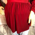 Motherhood Maternity Empire Waist Peasant Blouse L Photo 3