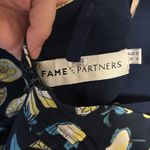 Fame and Partners  Navy Romper Lemon Pattern Size 4 Photo 4