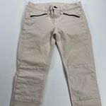 Rag and Bone Ridley Moto Skinny Stretch Denim Jeans Wax Winter White Size 26 Photo 11