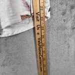 Chico's Shirt Women Floral Print Cotton Blend White Black Pink Floral Medium Photo 6