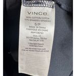 Vince NWT Coastal Short-Sleeve Tie Waist Shift Mini Dress Womens Black Size S Photo 6