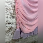 Dolls Kill Sugar Thrillz Queens Daughter Pastel Pink Purple Skirt Mesh Bow Small Photo 1