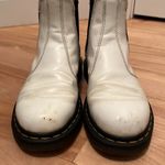Dr. Martens  White Chelsea Boots 2976 Size 5 Photo 2
