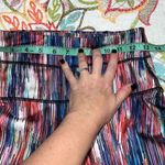 Zelos  womens small capri legging hits below calf multicolor zip up pocket Photo 7