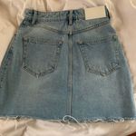 ZARA Jean Skirt Photo 1