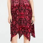 NWT INC Pink Snakeskin‎ Keyhole Midi Dress Medium Photo 0