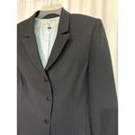 Stresa Women's Black Polka Dot Blazer Jacket Size 12 Professional Business Photo 3