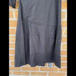 Cynthia Ashby linen blend dress medium Black Photo 2