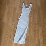 Windsor White Sweater Ribbed Tank Midi Dress Photo 9