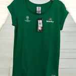 Adidas UEFA soccer champions league Heineken  climalite T‎ Shirt Women's Size S Photo 0
