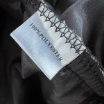 Eye Candy Black & Gold Midi Skirt Mesh Overlay Cocktail Party Gala Size Small Photo 7