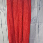 Boohoo  mini red lace dress NWT Photo 10