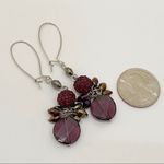 Handmade Crystallized Swarovski Elements Dangling Earrings Photo 8