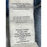 Denim & Co. Women's Blue Mid Rise Frayed Raw Hem Skinny Denim Jeans Pants Size 6 Photo 3