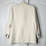 Isabel Marant  Cotton Wool Blend Blazer Jacket in Ivory Size 42 (XL US) Photo 5
