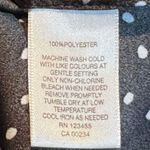 Lord and Taylor Polka Dot Blouse Black Size 1X Sleeveless Loose Fit V-Neck Top Photo 6