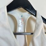 FREE PEOPLE Movement Free Throw Crop Top in White Size X Photo 4