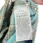 Pendleton  Baby Blue Plaid 100% Cotton Pants Straight Leg Preppy Academia Size 6 Photo 9