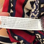 Forever 21  | Tribal Print Bodycon Dress Small Navy Red Ivory Photo 4