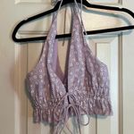 Princess Polly Lilac Tie Top Photo 1