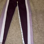 Reebok Purple and White Leggings Photo 1