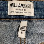 William Rast  High Waist Skinny Distressed Denim Blue Jeans Womens Size 27 Photo 1