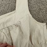 Urban Renewal Cream Smocked Crop Tank Top Photo 1