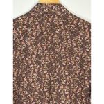 Cruel Girl  Floral Print Pearl Snap Western Long Sleeve Shirt Brown Pink Women XL Photo 5