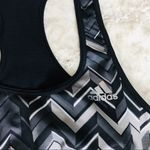 Adidas  TechFit Climacool Black & Silver Sports Bra Size Small Photo 2