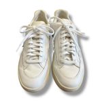 VEJA V-10 White Leather Gray Suede Sneakers Women’s 10 Sustainable Low Top Photo 4