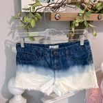 Forever 21 Denim Jean Shorts Hombre Tie Dye Cutoffs  Womens 24 Low Rise Photo 8