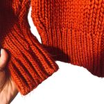 Universal Threads Universal Thread Red Long Sleeve Thick Knit Warm Cozy Sweater Women Sz M Photo 2