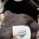 MCM Beige and Black Logo Shoulder Bag with COA Photo 15