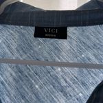 VICI Blue Plaid Button Down Shirt Photo 4