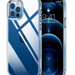 Protective Slim Thin iPhone 12 Pro Max Clear Case Photo 0