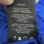 Catalina  Tankini Top Crochet Look Elephant Center Detail Dark Blue Size 2XL Photo 8