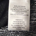 Nicole Miller - Black and Silver Belted Jumpsuit- Size M Photo 7