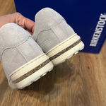 Birkenstock bend low gray suede lace up shoes sneakers new Photo 2
