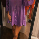 Boutique Purple iridescent dress  Photo 0