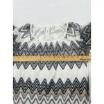 Tacera  Women's Multicolor  Knit Bell Sleeve Long Sleeve Midi Dress Size Small Photo 14