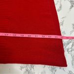 Summersalt The Luxe Cashmere Blend Funnel Neck Sweater Sz Large red Photo 8