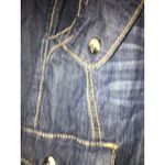 Rocawear  Women’s Juniors Blue Capri Jean Shorts Zip & Button Pockets Size 9 Photo 1