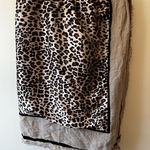 Marella Women’s Leopard Square Neckerchief Scarf Tan Photo 0